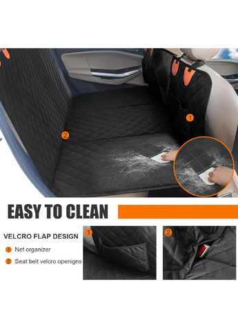 Накидка с твердым дном на сидение в салон автомобиля для перевозки животных котов собак (478048-Prob) Узор квадрат Unbranded (302131884)