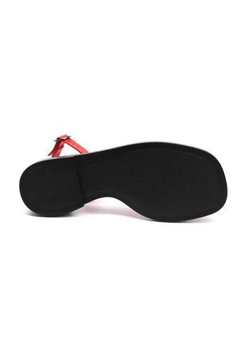 Красные босоножки Benito без застежки