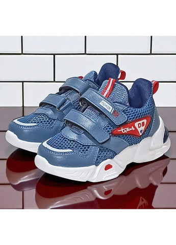 Темно-сірі всесезон ортопедичні кросівки на липучках для хлопчика Tom.M