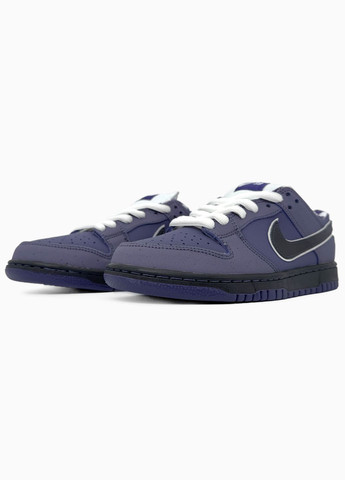 Фиолетовые демисезонные кроссовки мужские и женские nike sb dunk low purple lobster | найк сб данк фиолетовые No Brand