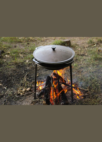 Котел чугунный азиатский с чугунной крышкой 8 л (KA08-1) Brizoll (334010017)