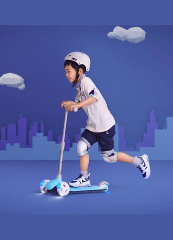 Детский самокаткикборд Rice Rabbit Scooter (HBC01YM) Blue MiTU (302974790)
