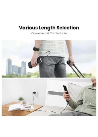 Дата кабель USB 2.0 AM to Micro 5P 1.0m US290 Aluminum Braid Black (60146) Ugreen USB 2.0 AM to Micro 5P 1.0m US290 Aluminum Braid B (401639216)