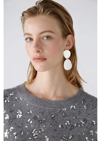 Серый демисезонный женский джемпер серый джемпер Oui