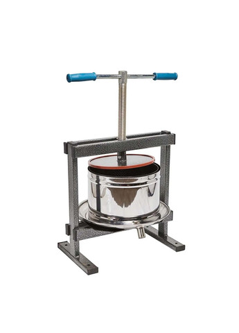 Прес ручний гвинтовий для віджиму соку яблук, винограду, фруктів, овочів 10 літрів «» (нержавіюча сталь) Вінниця Вілен (371784390)