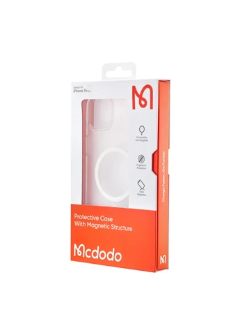 Чехол Ctystal Series Magnetic Phone Case for iPhone 14 plus 6.7inch PC-3091 Clear (Уценка) McDodo (380485307)