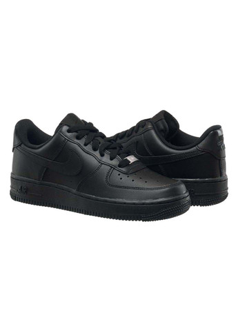Черные демисезонные кроссовки женские air force 1 '07 Nike
