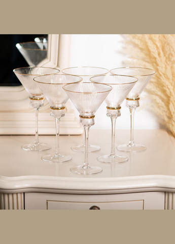 Набір келихів для мартіні Stunning 6 штук по 300 мл, Yiwu (328441268)