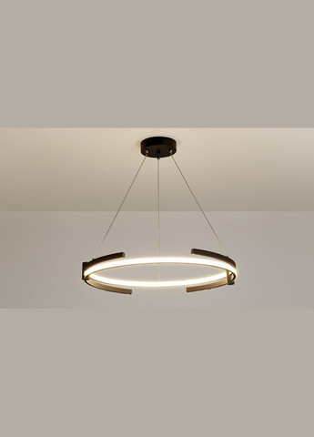 Люстра світлодіодна підвісна LED світильник для квартири на стелю лед 26745 Чорний 40-200х80х80 см. Sunnysky (364755576)