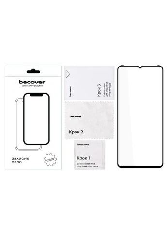 Скло захисне (711555) BeCover Nokia G42 10D Black (366661664)