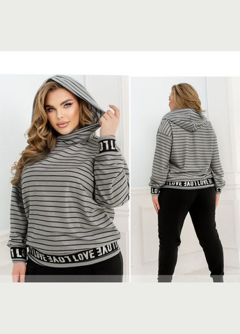 Сірий демісезонний светр пуловер Liton