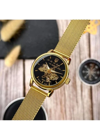 Наручные часы 028L Gold-Black Где бы ни была Awarder (377736368)