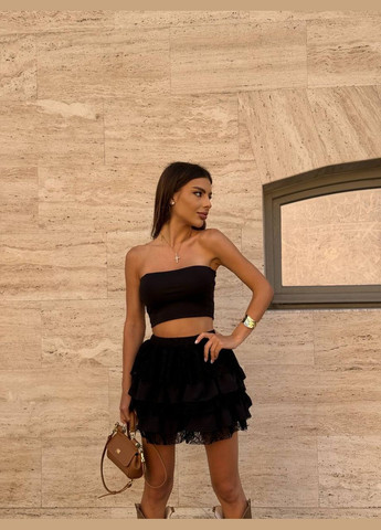 Женская юбка-шорты с рюшами MonCher (346055351)