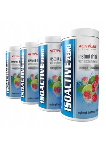 Ізотонік Iso Active Zero — 225 g (Raspberry & Lime) ActivLab (395915300)