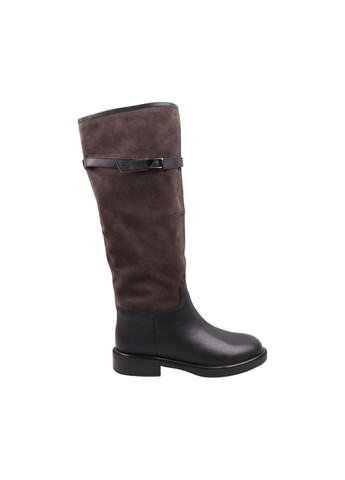 Чоботи жіночі асфальт натуральна замша Oeego 240-26ZSC (370381986)