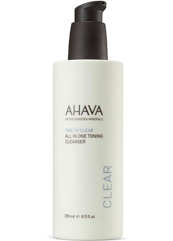 Ahava Time To Clear All in One Toning Cleanser - Time To Clear All in One Toning Cleanser 250ml (2-375654) — Крем, Ізраїль (369794082)
