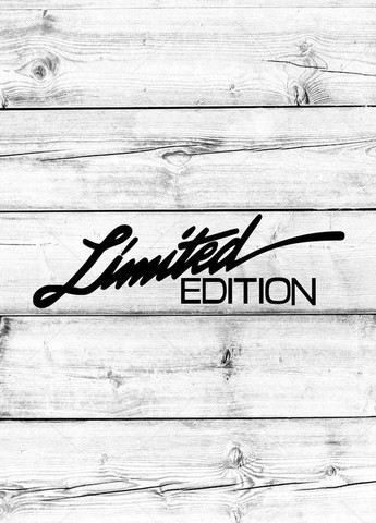 Наклейка на авто машину Limited edition 30х9 см No Brand (365243772)