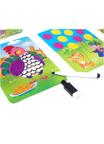 Настольная игра Пиши и вытирай "Ферма" VT501019 рус Vladi toys (304411629)