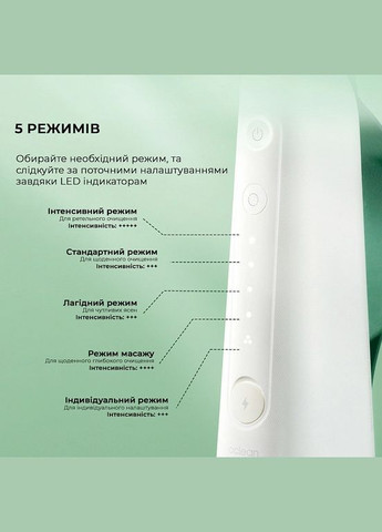 Іригатор W10 зелений NEW — 2 NOZZLES (2 насадки в комплекті) Oclean (345561448)