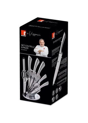Набір ножів (m484928) Bergner By Vissani 8 предметів (366565721)