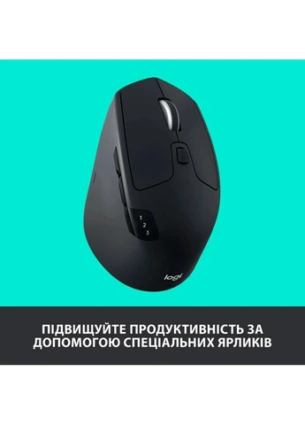 Миша бездротова M720 Triathlon Black (910-004791) Logitech (314930551)