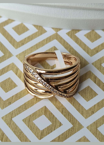 Каблучка позолочена ксюпінг xuping позолота медичне золото Xuping Jewelry (337114030)