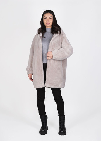 Серая зимняя шуба женская 344958 Power