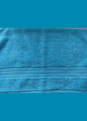 Катруся полотенце махровое 50х90 гладкокрашенное бирюзовое однотонный бирюзовый производство - Украина