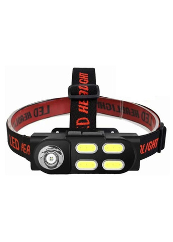 Ліхтар налобний універсальний KX-211 акумуляторний яскравий потужний ліхтарик на голову XPE+COB USB 18650 WD (297331752)