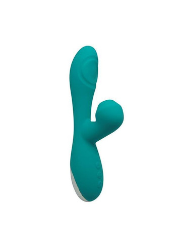 Вибратор-кролик Caribbean Shine Blue – 3-в-1: вибрация, вакуум и пульсация точки G Alive (371390168)