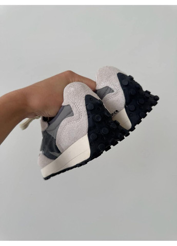КРОСІВКИ ЖІНОЧІ NEW BALANCE 327 GREY LOGO НЬЮ БЕЛАНС 327 No Brand сірі демісезони (369389064)