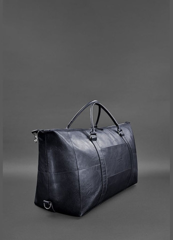 Шкіряна дорожня сумка темно-синя (A-026868) BlankNote (327874324)