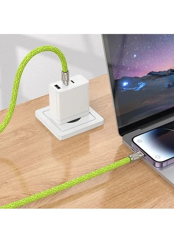 Дата кабель Hoco 1.8 м TPE + нейлон 20W No Brand GH7 Elegant Type-C to Lightning (402060421)