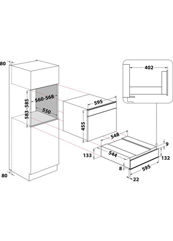 Духова шафа WHIRLPOOL (368592503)