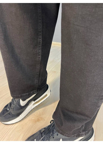 Джинсы женские 3474 skater jeans мом бананы стрейчевые увеличенные размеры черные Its Basic - (315589171)