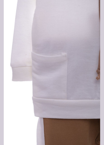 Бежевый демисезонный спортивный костюм для мальчика х/б с полоской бежевый 68 см (44083) Murat baby