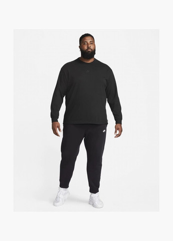 Свитшот мужской M Nsw Prem Essntl Sust Ls Tee Black Do7390-010 Nike (326783735)