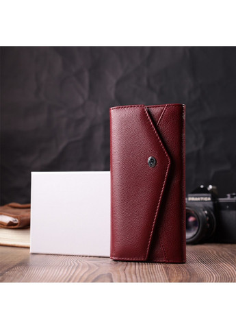 Жіночий шкіряний гаманець 19х9,5х2 см st leather (288047656)