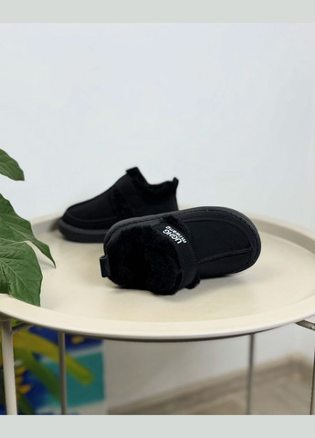 Черные спортивные, повседневные, кэжуал, джинсовые зимние ботинки зимние детские черные 1429 No Brand