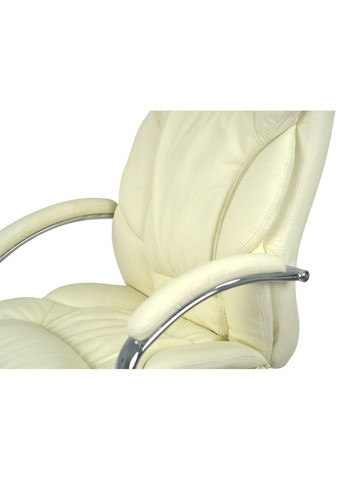 Кресло Тироль CH MB Бежевый (Кожа LC-F) Аклас (360546222)