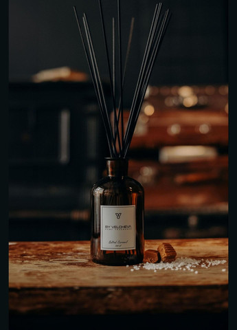 Диффузор (пряный сладкий аромат: ириска, пшеница, карамель) BY VELCHEVA SALTED CARAMEL (333032222)