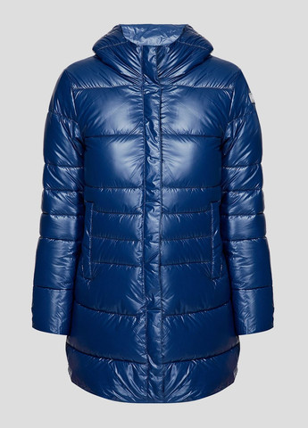 Синяя демисезонная синяя стеганая куртка для детей kid g parka fix hood CMP