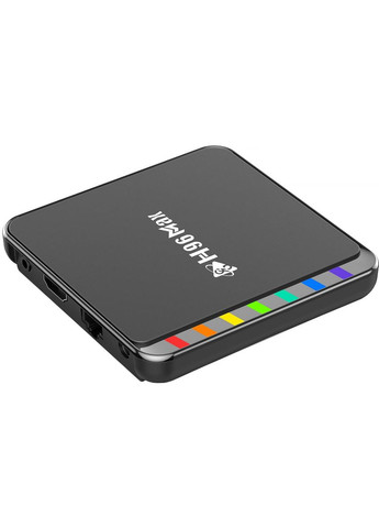 TV Медіаплеєр W2 4/64Gb/ Amlogic S905W2/ Android 11/ WiFi 2.4G+5G/BT:5.0/ LAN:100M/ чорний H96 (361314345)
