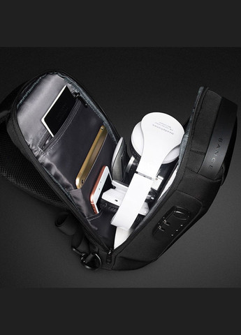 Рюкзак з однією лямкою Сумка слінг () 9.7'' з USB 3.0 Micro USB Bange BGS22085 Red (315922193)