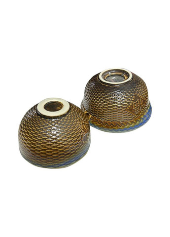 Набор для чайной церемонии из 6 предметов Dragon Blue керамический дорожный 10шт Lesko (336195300)