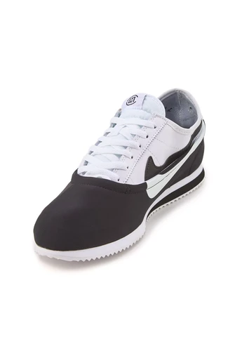 Чорно-білі кросівки чоловічі демісезон Nike Cortez x Clot Clotez Bruce Lee White Black