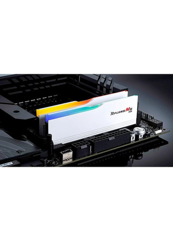 Модуль пам`ятi DDR5 2x32GB/6400 Ripjaws M5 RGB White (F5-6400J3239G32GX2-RM5RW) G.SKILL (361031596)