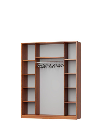 Шкаф-купе двухдверный Комбо AL 2 Зеркала 170x60x210 см (MBS-2812) MebelStar (346288590)