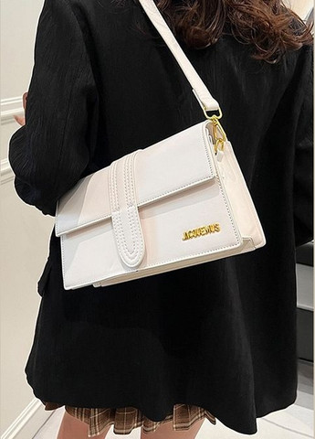 Жіноча сумка Jacquemus 1022 крос-боді біла No Brand (303606037)
