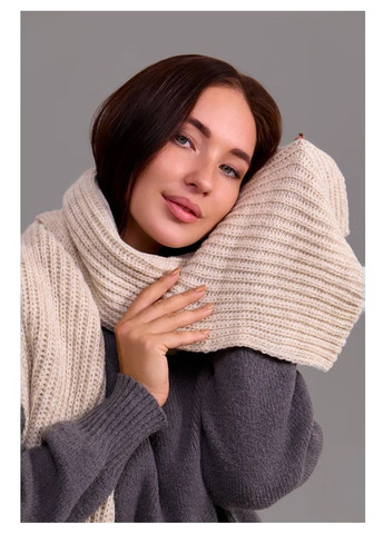 шапка + шарф - Сандра No Brand Жіночий зимовий комплект (362185456)